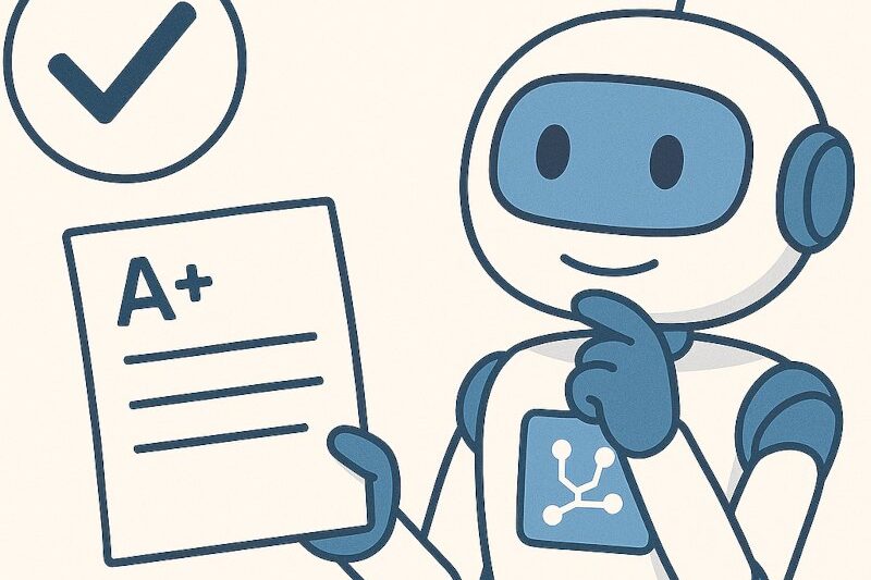 IA para evaluar mejor —no para poner notas—