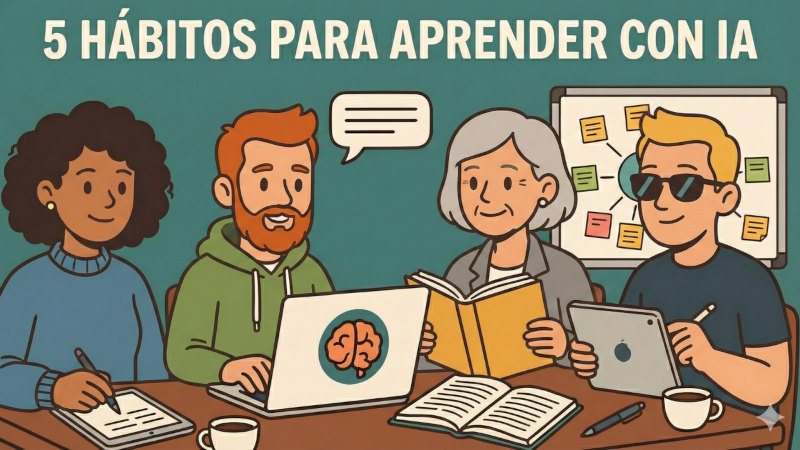 La paradoja de la claridad: «5 hábitos para aprender con IA» según Juan Vicente García Manjón